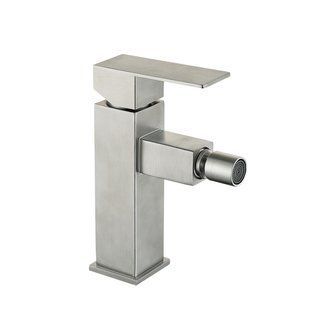 Смеситель для биде Lidz Kubis 001AF (k35) LDKUB001AFNKS46097 Nickel, Нержавеющая сталь