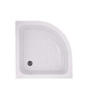 Душевой поддон Lidz Kapielka ST80x80x26 с панелью, Белый