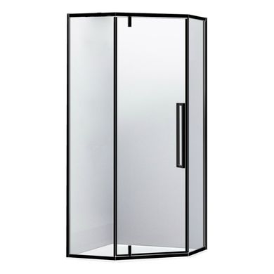 Душова кабіна Eger A Lany 90x90 п'ятикутна (без піддону) 599-552/1 Black