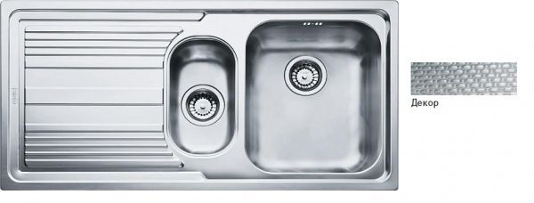 Кухонна мийка Franke Logica line LLL 651 праве крило 101.0381.837