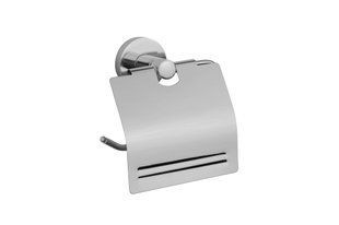 Держатель туалетной бумаги с крышкой VBI Venus nickel VBI-040013NI, Никель