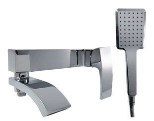 Смеситель для ванны короткий поворотный гусак &Oslash;35 Gappo Jacob 1/4 G3207, Хром