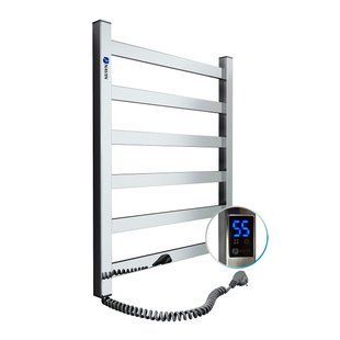 Електрична рушникосушка Navin Авангард 480x600 Sensor ліва з таймером 10-028153-4860, Хром, Ліве, Електронний