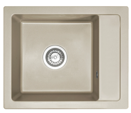 Кухонна мийка гранітна Rea Rino beige ZLE-00105