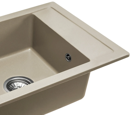 Кухонна мийка гранітна Rea Rino beige ZLE-00105