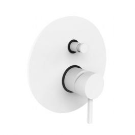 Змішувач для душа Paffoni Light white matt LIG015BO, Білий матовий