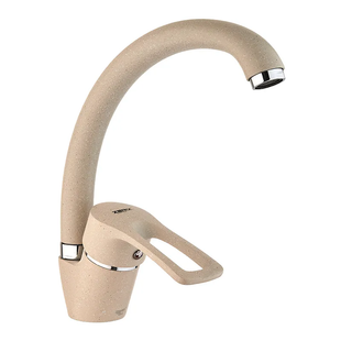 Смеситель для кухни Zerix YUB 181 beige ZX0717, Бежевый