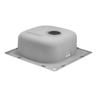 Кухонна мийка Qtap 5047 Satin 0,8 мм (QT5047SAT08), Нержавіюча сталь