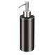 Дозатор для жидкого мыла отдельно стоящий, нержавеющая сталь, черный матовый Rj Wroclaw RJAC024-02BL, Черный матовый