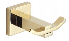Гачок для рушників Mexen Vane Gold подвійний MEX-7020935-50, Золотий