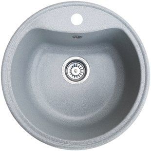 Кухонна мийка Romzha Rasa Seda RO44522, Сірий
