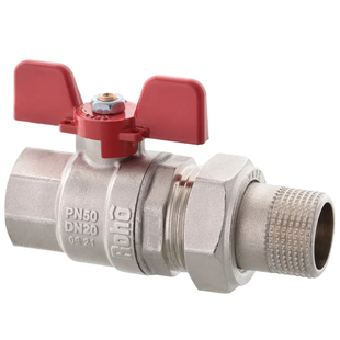 Кран із американкою прямий Roho R105-050 - 1/2" RO0086