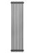 Вертикальный дизайнерский радиатор отопления Arttidesign Bari 8/1800 серый матовый, Серый
