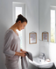 Змішувач для умивальника Hansgrohe Novus EcoSmart 71020000, Хром