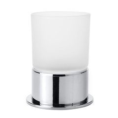 Склянка з тримачем Bemeta Omega 138110061, Білий