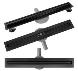 Трап для душу Rea Neox 70 Slim Pro black REA-G2709