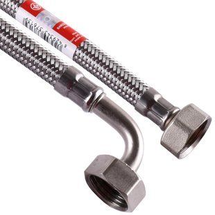 Шланг водяной угловой Tucai 1/2&Prime;x1/2&Prime; ВВ 0,5м TAQCODOHG-1212-500 200411