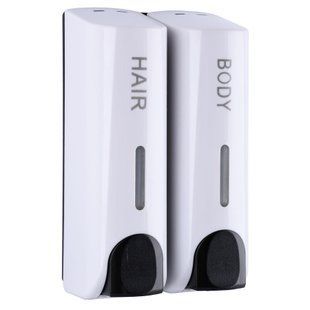 Дозатор рідкого мила Hotec 13.202 ABS White, Білий