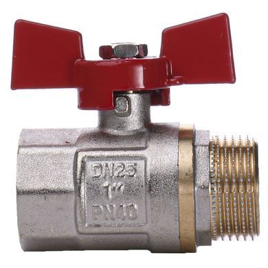 Кран кульовий прямий Q Professional 1&Prime; ЗВ КБ PN40 QP152