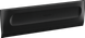 Скребок для стекла Hansgrohe WallStoris 19.5x4.4 см Matt Black 27916670, Черный матовый