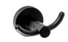 Крючок вешалка для полотенца Rea Mist 02 black REA-80019, Черный матовый