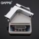 G1018 Змішувач для умивальника гайка Ø35 Gappo Futura 1/8, Білий
