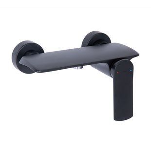Смеситель для душа Qtap Slavonice QTSLA266BLM45908 Black matt, Черный матовый