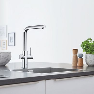 Смеситель для кухни с фильтром Grohe Blue Home 31539000, Хром