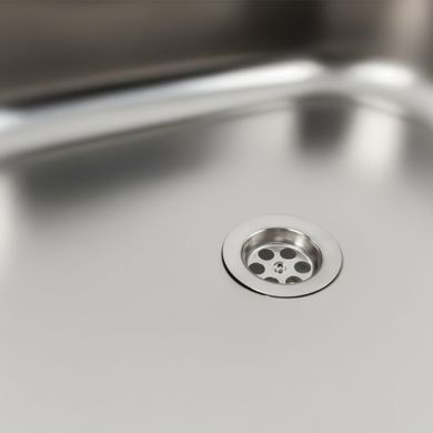Кухонна мийка з нержавіючої сталі Platinum 5050 (0,4/120 мм), Нержавіюча сталь