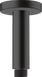 Кронштейн для верхнього душу Hansgrohe зі стелі Vernis Blend 100 мм Matt Black 27804670, Чорний матовий