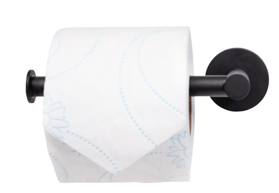 Тримач для туалетного паперу Rea Mist 04 black REA-80025, Чорний матовий