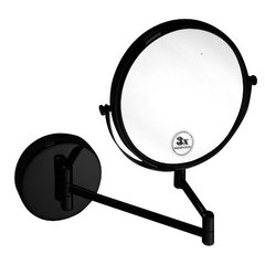 Зеркало косметическое Bemeta Dark 112201510f, Черный матовый