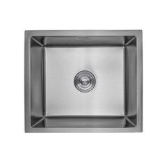 Кухонная мойка Kroner KRP Schwarze - 4843HM ​​PVD (3,0/1,0 мм) CV022792, Черный