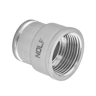 Муфта редукционная Nolf Nfc.C0608-N-3/4"x1/2" никелированная NF3075