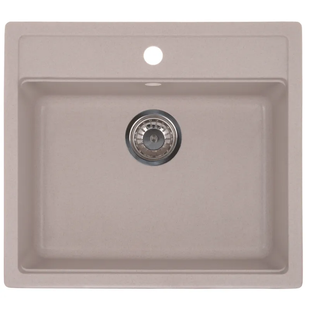 Кухонная мойка Zerix ZS-5751S-06 beige ZX4597, Бежевый