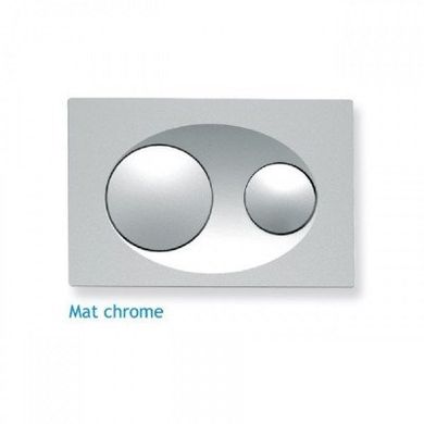 Клавіша змиву Koller Pool Grace mat chrome, Хром матовый