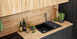 Кухонна мийка гранітна Rea North black ZLE-00124, Чорний