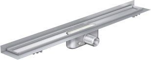 Канал з вертикальним фланцем ACO ShowerDrain C-line 408764 (685 мм), низький сифон