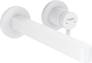 Смеситель для раковины Hansgrohe Finoris 76050700 белый матовый