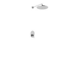 Душова система Kohlman Boxine 25 chrome + BOX прихованого монтажу QW220BR25, Хром