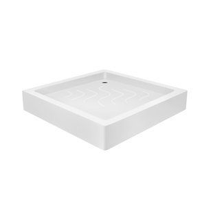 Душевой поддон Lidz Mazur ST80x80x16, Белый