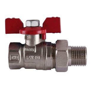 Кран кульовий прямий з американкою Arco 1/2&Prime; Sena 154103