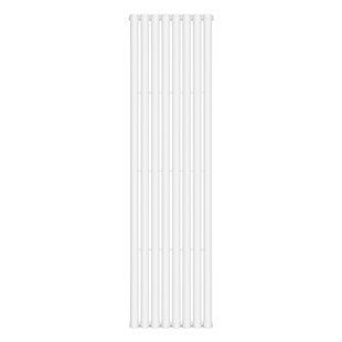 Вертикальный радиатор Navin Ellipse 480x1800-8, anticor, белый 10-012033-4880, Белый