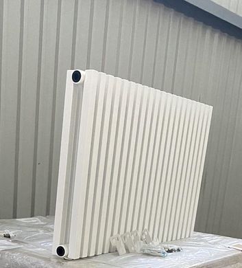 Дизайнерський радіатор трубчастий Betatherm Quantum 2 H-500 мм, L-1005 мм, нижнє підключення BQ 2050/25 9016M 88, Білий матовий