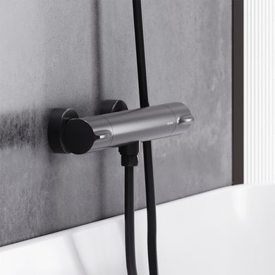 Термостат для душа Damixa Scandinavian Pure black 366000300