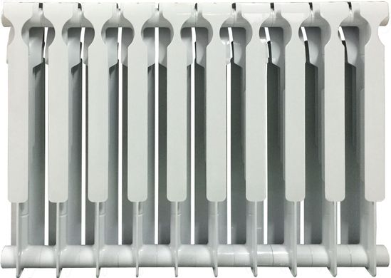 Радиатор биметаллический секционный Gallardo Bistand 500/80 (кратно 10), Белый