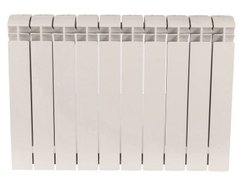 Радиатор биметаллический секционный Queen Therm 500/100 (кратно 10), Белый