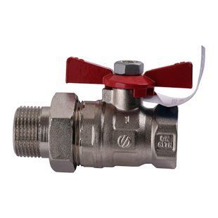 Кран кульовий прямий з американкою Arco 1&Prime; Sena 154105