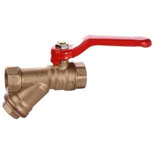 Кран шаровый с фильтром для водомера Solomon 1/2&Prime; 8031
