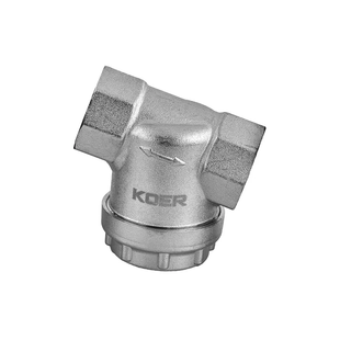 Фільтр грубої очистки Koer Kr.F03-1/2.N - 1/2" універсальний нікельований KR5471